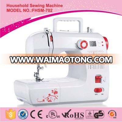 FHSM-702 button hole automatic sewing machine for shirt portable domestic sewing machine