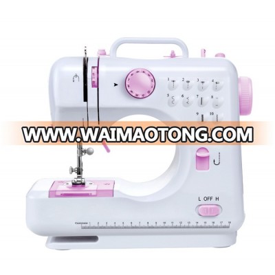 FHSM-505 factory price handheld household automatic jeans portable mini overlock sewing machine