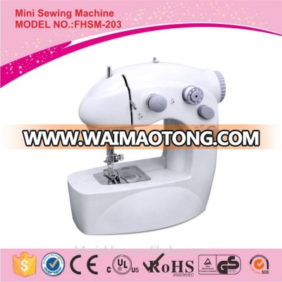 Flat-bed double stitch portable sewing machine FHSM-203